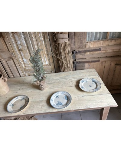 Grande table de ferme, 292 cm de charme brut