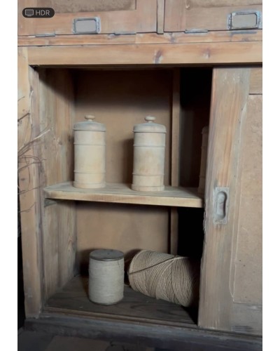 Imposant ancien meuble de métier