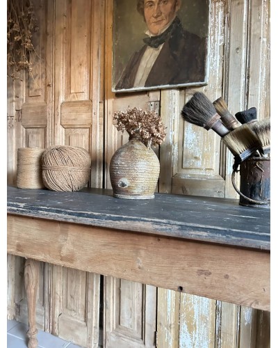 Ancienne table de bistrot, console