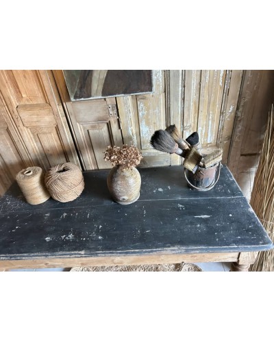 Ancienne table de bistrot, console