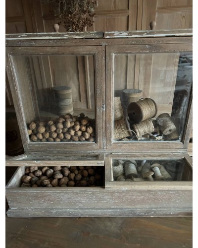 Meuble distributeur de comptoir ancien