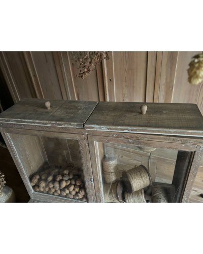 Meuble distributeur de comptoir ancien