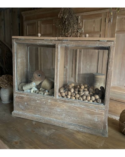 Meuble distributeur de comptoir ancien