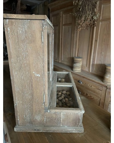 Meuble distributeur de comptoir ancien