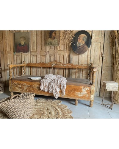 Ancienne banquette 19e