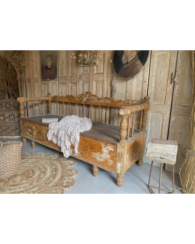 Ancienne banquette 19e