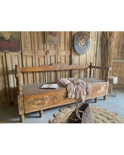 Ancienne banquette 19e