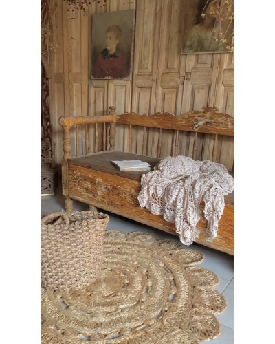 Ancienne banquette 19e