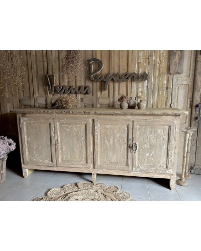 Ancienne meuble d'atelier, enfilade