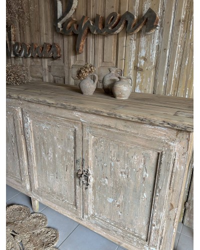 Ancienne meuble d'atelier, enfilade