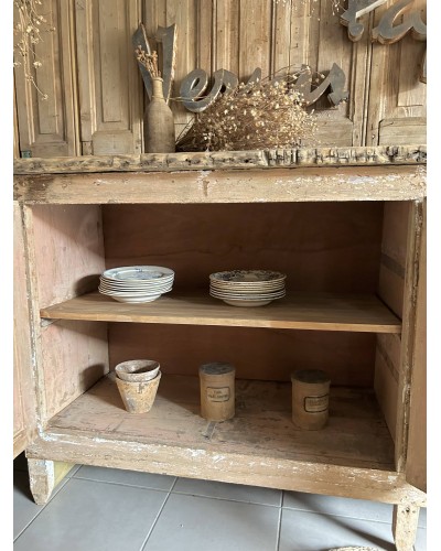 Ancienne meuble d'atelier, enfilade