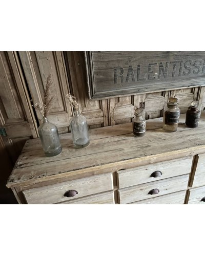 Ancien meuble de metier à tiroirs debut XXéme siècle