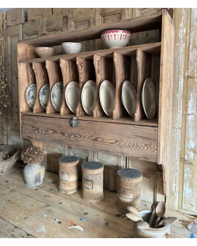 Meuble trieur en bois à suspendre