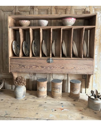 Meuble trieur en bois à suspendre