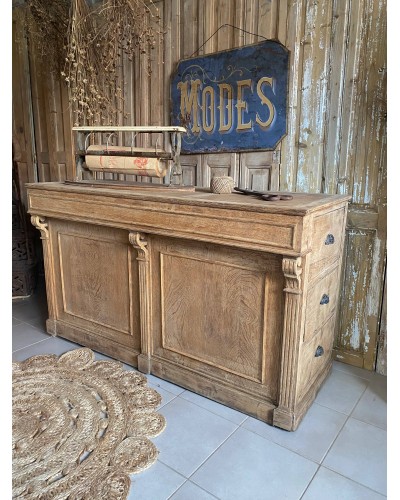 Exceptionnel ancien comptoir