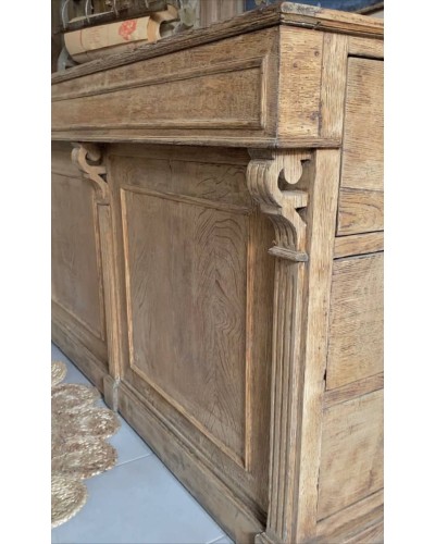Exceptionnel ancien comptoir