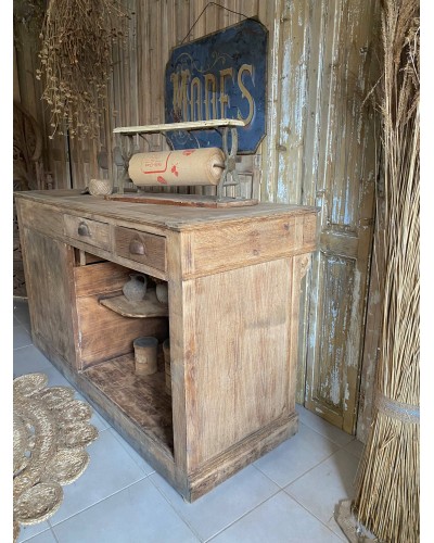 Exceptionnel ancien comptoir