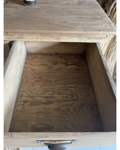 Exceptionnel ancien meuble de métier à tiroirs