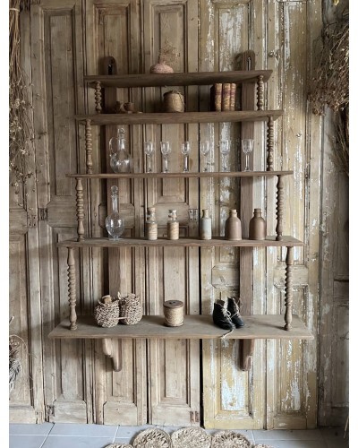 Ancien verrier de café, etageres multiples