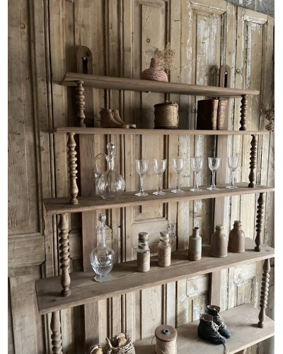 Ancien verrier de café, etageres multiples