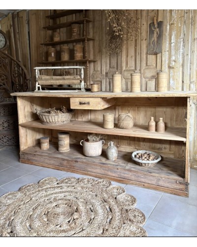 Superbe ancien comptoir de boutique