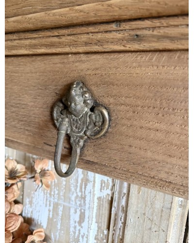 Grande étagère patères ancienne  en chêne