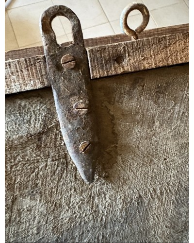 Grande étagère patères ancienne  en chêne