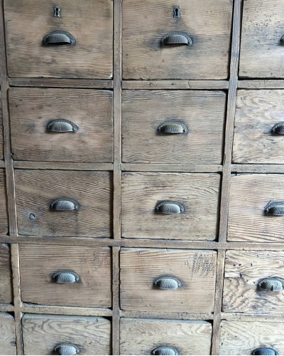 Fabuleux Ancien meuble de métier