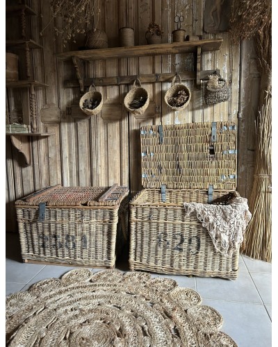 Ancienne malle de déménagement