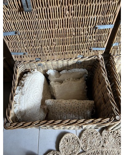 Ancienne malle de déménagement