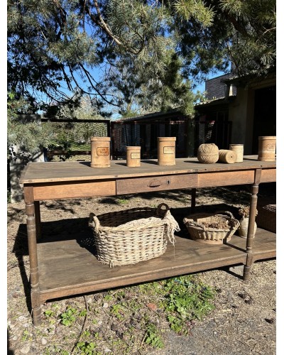 Ancienne table de drapier