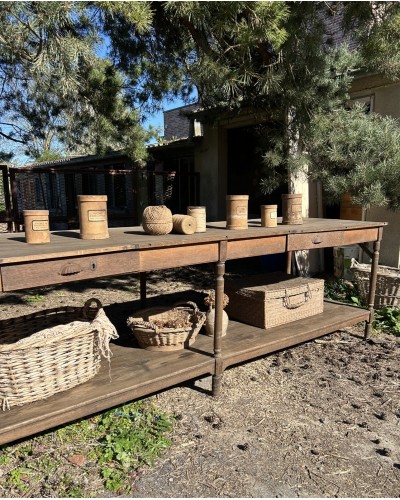 Ancienne table de drapier