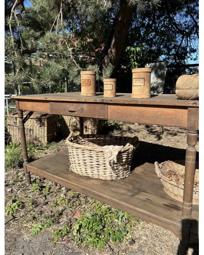 Ancienne table de drapier