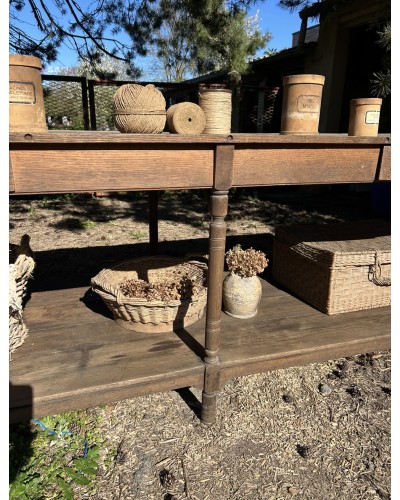 Ancienne table de drapier