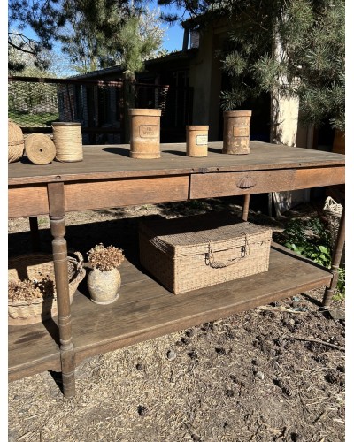 Ancienne table de drapier