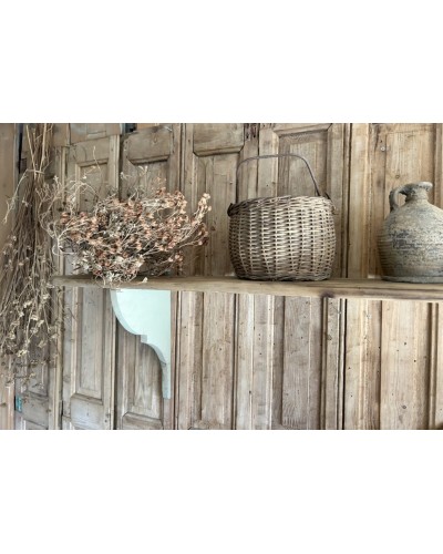 Ancienne grande étagère murale