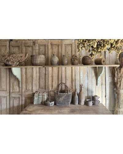 Ancienne grande étagère murale