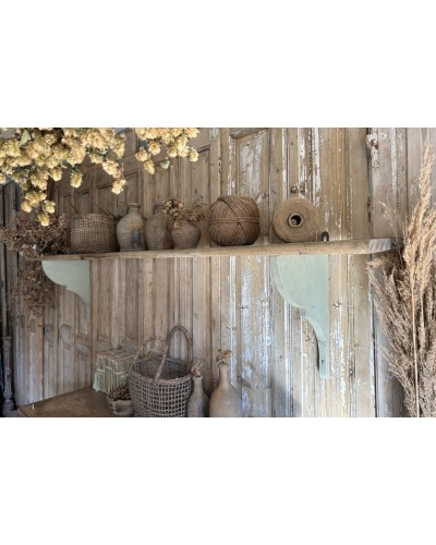 Ancienne grande étagère murale