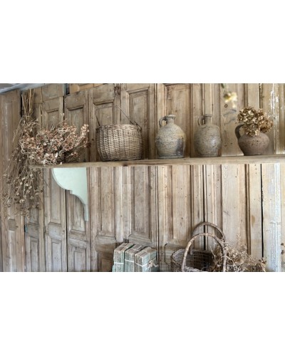 Ancienne grande étagère murale