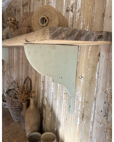 Ancienne grande étagère murale