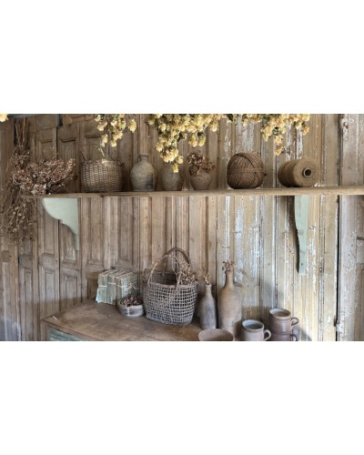 Ancienne grande étagère murale