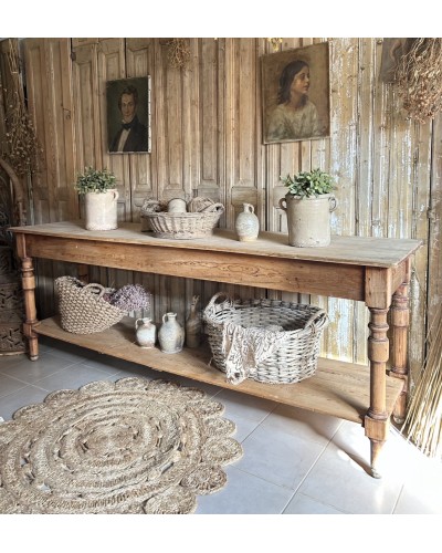 Ancienne table de drapier