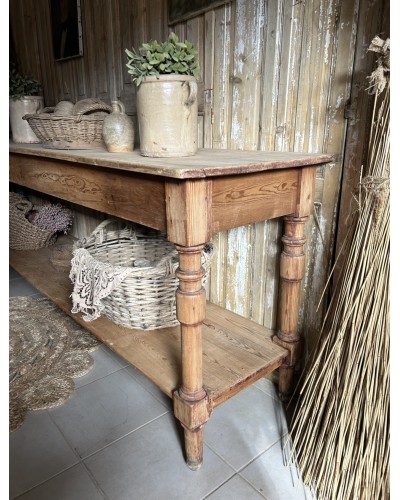 Ancienne table de drapier