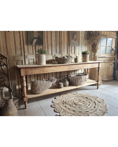 Ancienne table de drapier