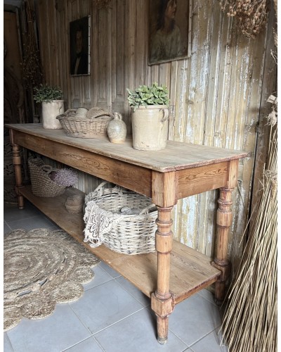 Ancienne table de drapier