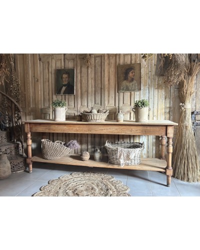 Ancienne table de drapier