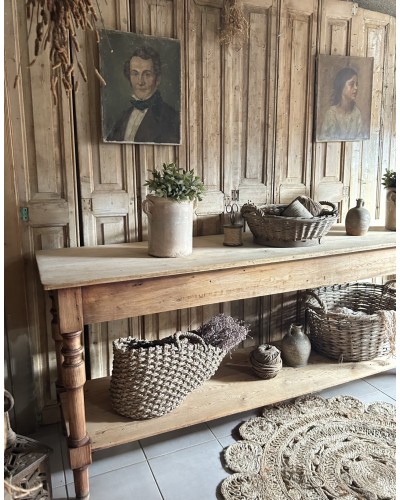 Ancienne table de drapier