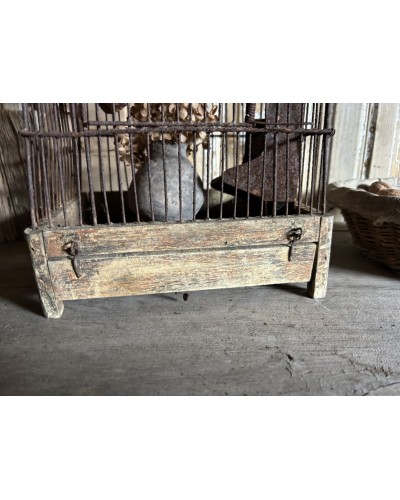 Ancienne cage à oiseaux