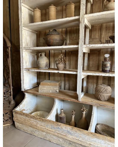 Ancien meuble d’épicerie, grainetier