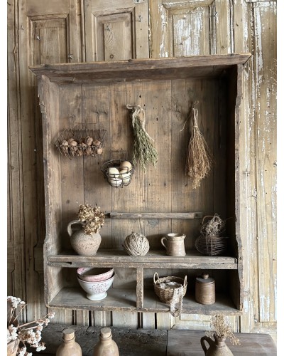 Ancien casserolier de campagne